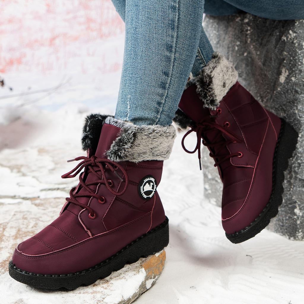 Women's Shoes, Height-increasing Boots, Cotton Boots, Thick-soled Shoes, Long Boots, Cold-proof Shoes, Warm Shoes, Snow Boots