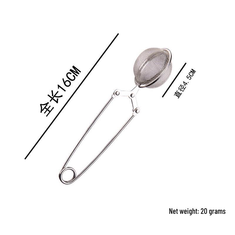 304 Stainless Steel Mesh Tea Infuser & Spice Filter for Soup and Hot Pot
