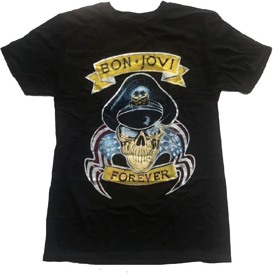 Bon Jovi Unisex T-Shirt_ Forever - Small XXXXXL чёрный