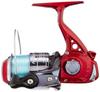 Котушка спінінгова Osaka Fishing Gear Night Spin 3 2500 NSP32500KR, що світиться під час обертання (ОГК) Чорний / Червоний