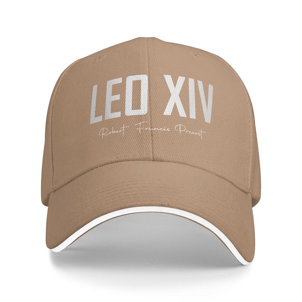 Pope Leo XIV Sun Baseball Cap  Summer Y2k Funny Trucker Hat For Unisex-Teens Hiking Fishing Baseball Caps