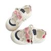 Milk Huhu thick-soled bow bread shoes women's spring and autumn new little white shoes versatile niche casual board shoes tide