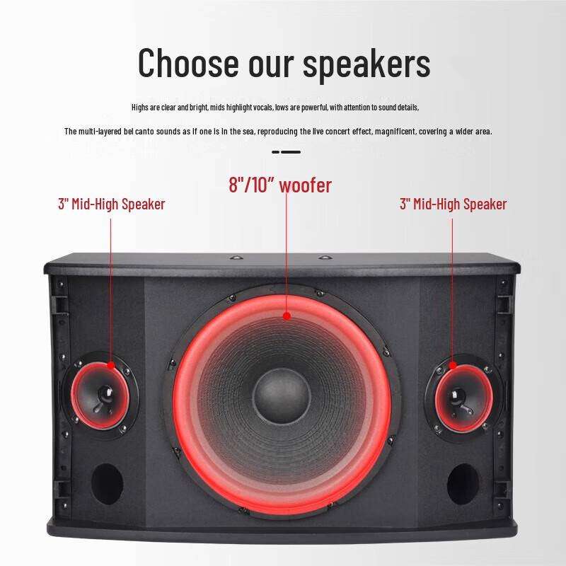 QIASHENG Professional Home KTV Speakers