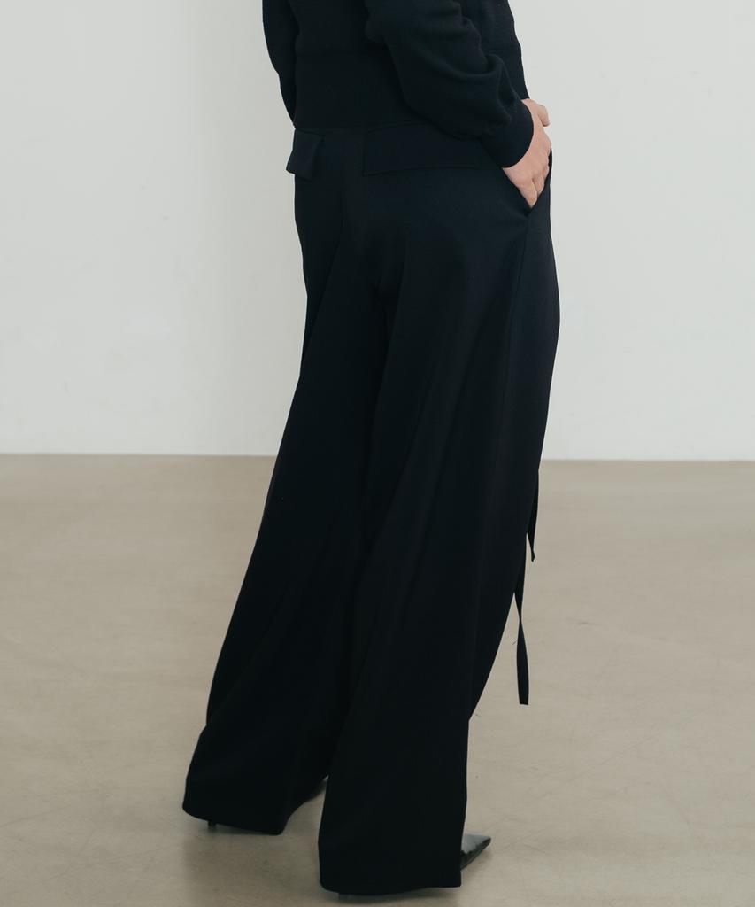 SSIN AND LEE (W) Serin Belted Slacks Black