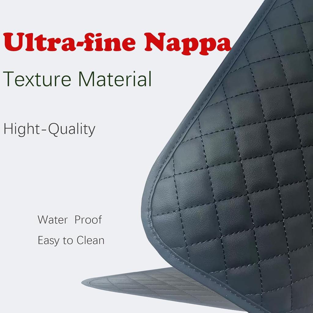 Upgraded Car Middle Center Console Cover With 2 Storage, Universal Microfiber Leather Car Armrest Cover Cushion For For Most Vehicles, Memory Foam