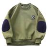 Sudadera de Rayas Gruesas para Niños Otoño Primavera Niñas Suéter Cálido Ropa para Niños Grandes Ropa Deportiva Informal Infantil Abrigos