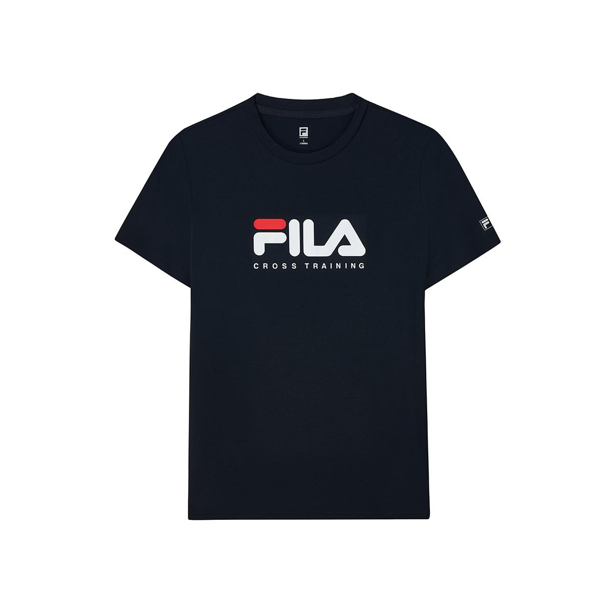 FILA ATHLETICSFitness T Shirt Men s Royal Blue A11M021114A-NV S