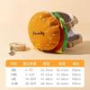 Pet Adorable Burger and French Fries Backpack Towing Rope Cat Vest Dog Chest Strap Designed for Walking Dog Rope Supplies