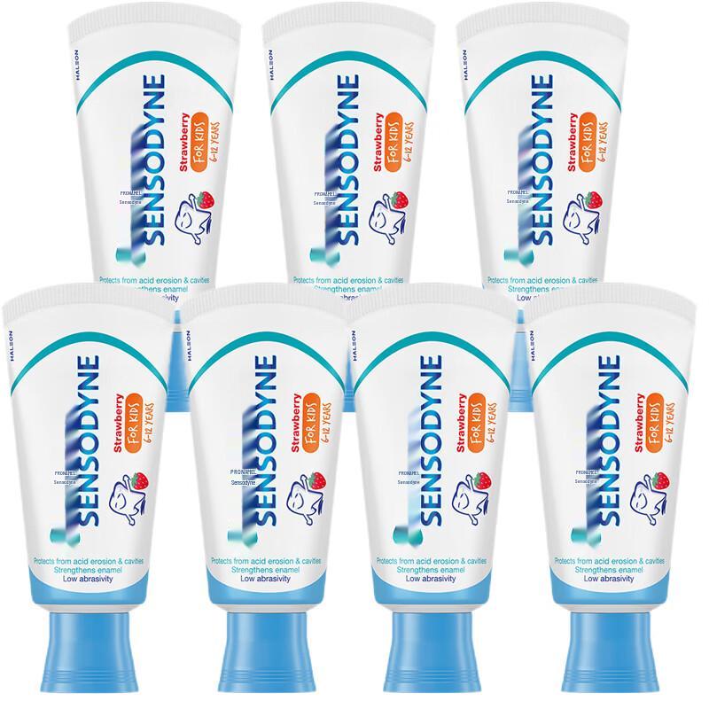 Зубная паста Sensodyne Kids Клубника 65 г x 7 упаковок