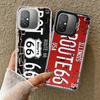 Retro Vintage License Plate Shockproof Phone Case for Xiaomi Poco X7 X6 X5 X3 Pro F7 Ultra M8 Redmi 15C 15 14C 13C 12C 10C 13 12
