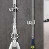 1Pcs Wall Mounted Mop Organizer Holder Wall-Mounted Waterproof Mop Storage Rack Broom Hanger Hooks Household Tools