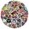 1050Pcs Fishing Stickers Cartoon Cool Personality Creative Decoration Skateboard Cellphone Case Helmet Waterproof Decal Toys