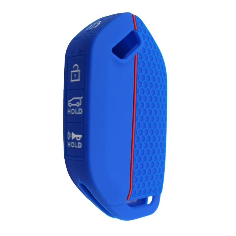 Scratchproof Key Case Key Protector Cover Waterproof Remote Key Protective Shell Honeycomb Texture Case