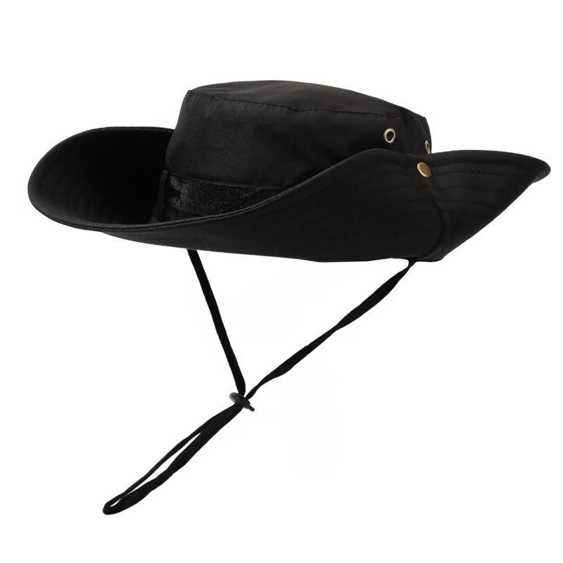 Sunscreen hat men's summer sun hat outdoor climbing sun new breathable bucket hat fishing hat women