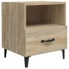 Nightstands 2 Pcs Sonoma Oak Wood Based Material