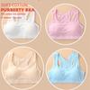 Teenageer Girls Sports Bra Gym Cotton Underwear Training Vest Young Wireless Bra with Chest Pad