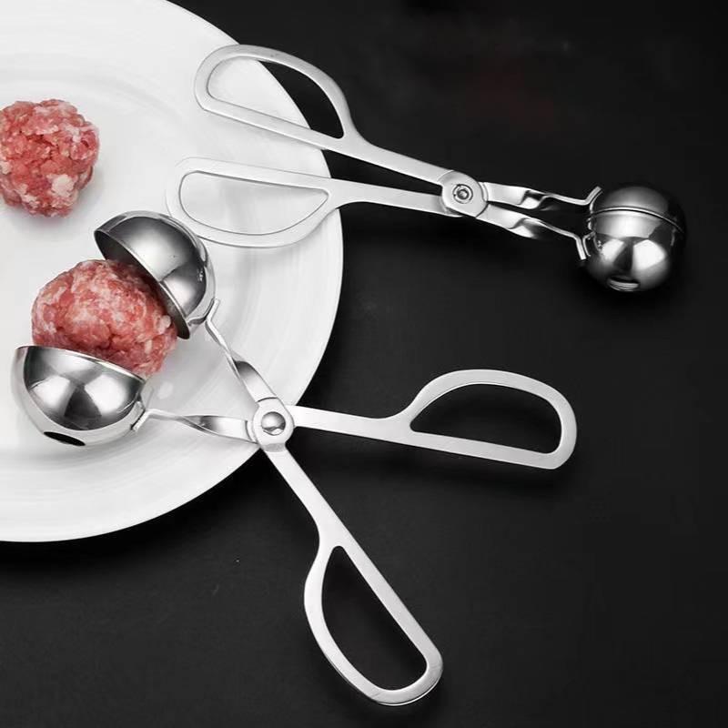 Premium 304 Edelstahl Fleischbällchenformer für müheloses Kochen zu Hause und Meal Prep