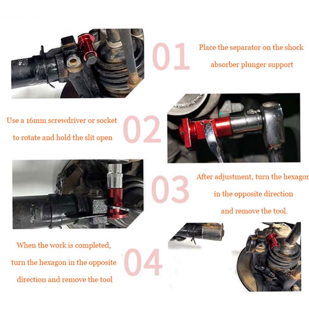 Car Hydraulic Shock Absorber Removal Tool Claw Strut Spreader Suspension Separator Manual Ball Joint Bushing Removal Tool Kit