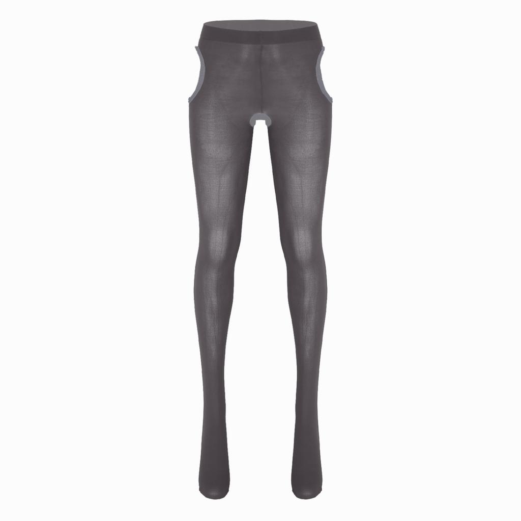 Women's High Waist Control Top Tights Pantyhose Silky Stockings