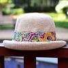 Yunnan Ethnic Wind Cotton and Linen Leisure Spring and Summer Travel Embroidery Hat, Sunshade Embroidery Hat Wholesale