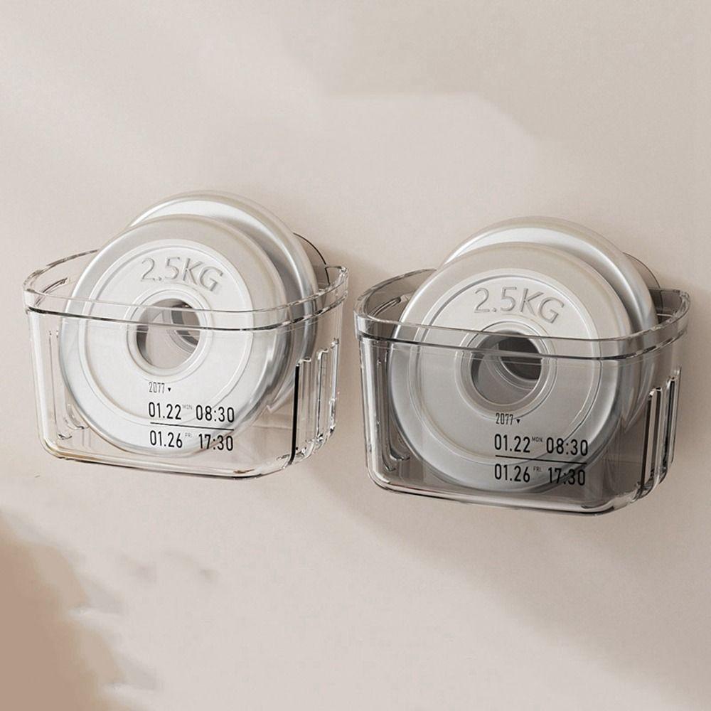 Plastic Ginger Storage Box Transparent Kitchen Storage Rack  Bathroom