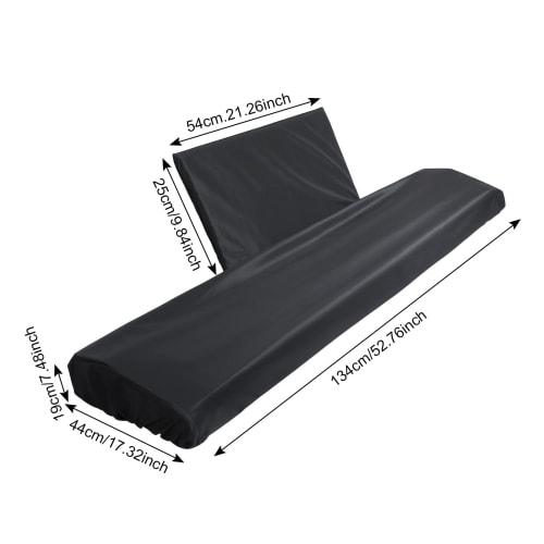 88-Key Electronic Piano Cover, Piano Keyboard Cover, Keyboard Cover for Electronic Pianos, Storage, Protective Case, Waterproof, Dustproof, Lightweigh