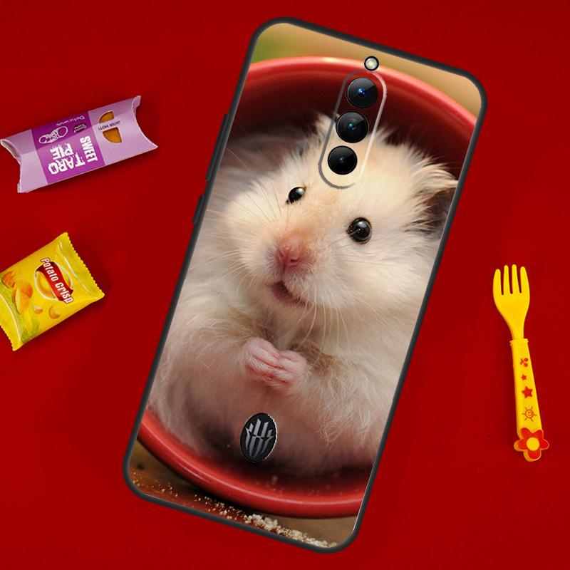 Cute Lovely Pet Hamster Case For ZTE Nubia Red Magic 8S 9S 10S 8 9 10 11 Pro Plus 6 7 6S 7S Pro 6R 5G 10 Air Cover