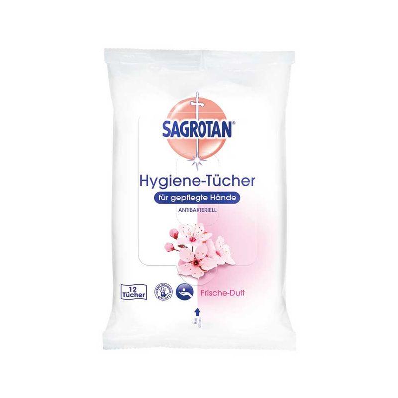 Jagrotan Hygiene Hand Sanitizing Tissues 12 Sheets