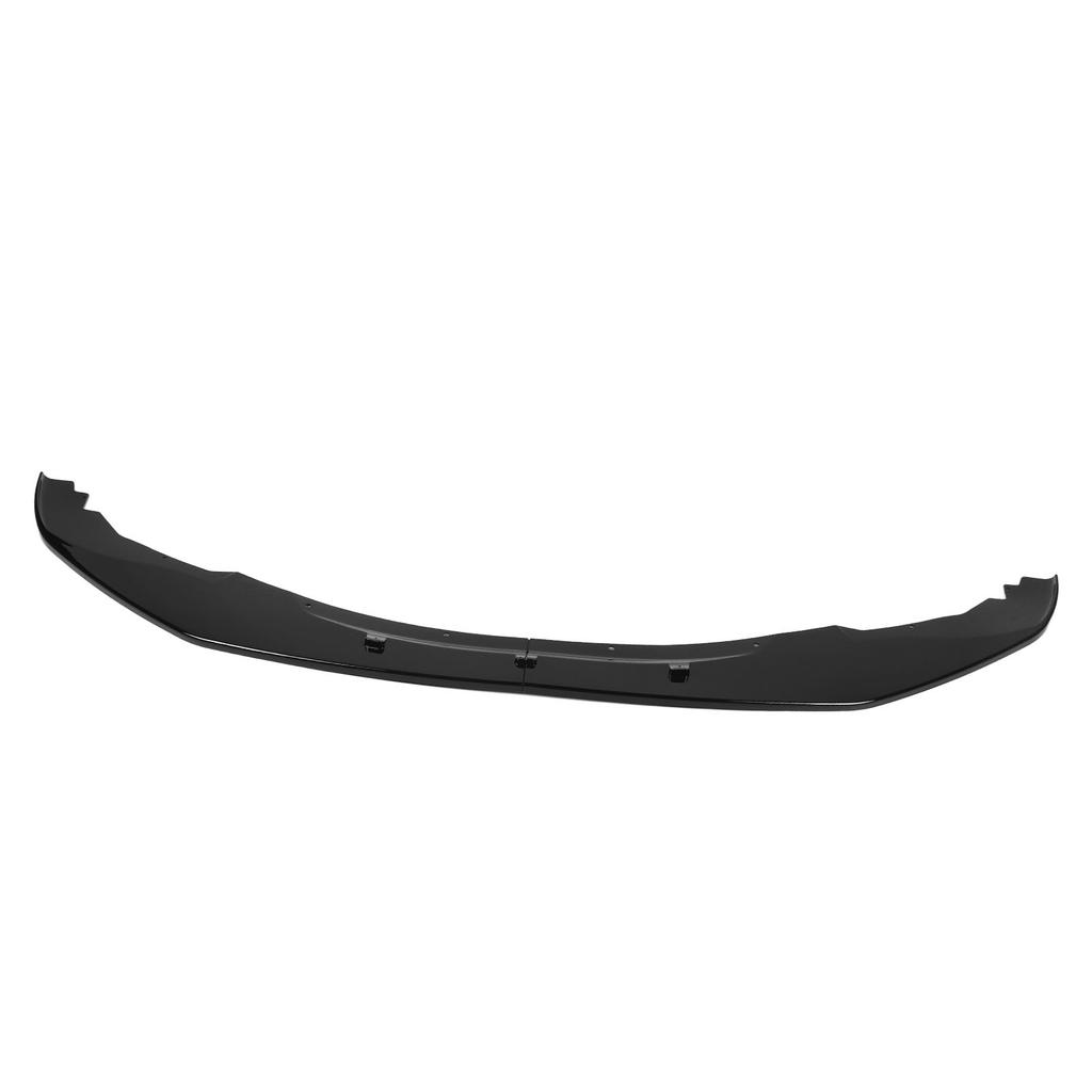 Front Bumper Lip Spolier 2 Section Bumper Lip Chin Splitter Diffuser Protector Fit For 1 Series F20 F21 Pre LCI M‑Sport