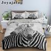 Zebra Bedding King Size Single Queen Duvet Cover Pillowcase Set Bedroom Decor Wild Animal Print Bed Sets 2/3pcs Home Textile