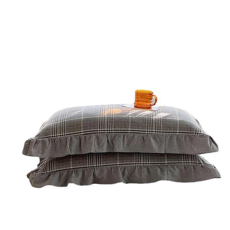 A Class Washable Cotton Pillowcase Set Of 2 Pure Cotton Zippered Pillow Covers Soft And Breathable Pillowcases For Comfort And Style