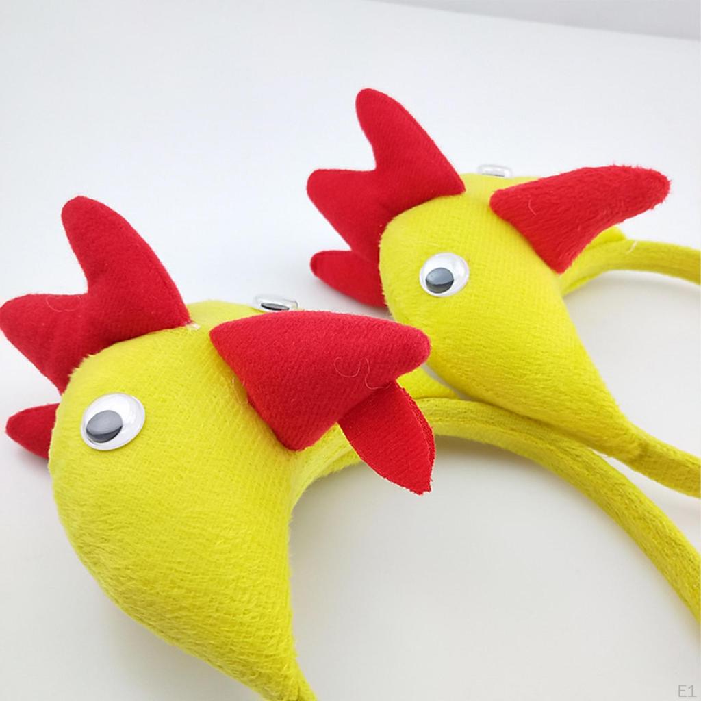 4 Pieces Chicken Animal Costume Set with Bow Tie, Tail, Skirt for Festival
