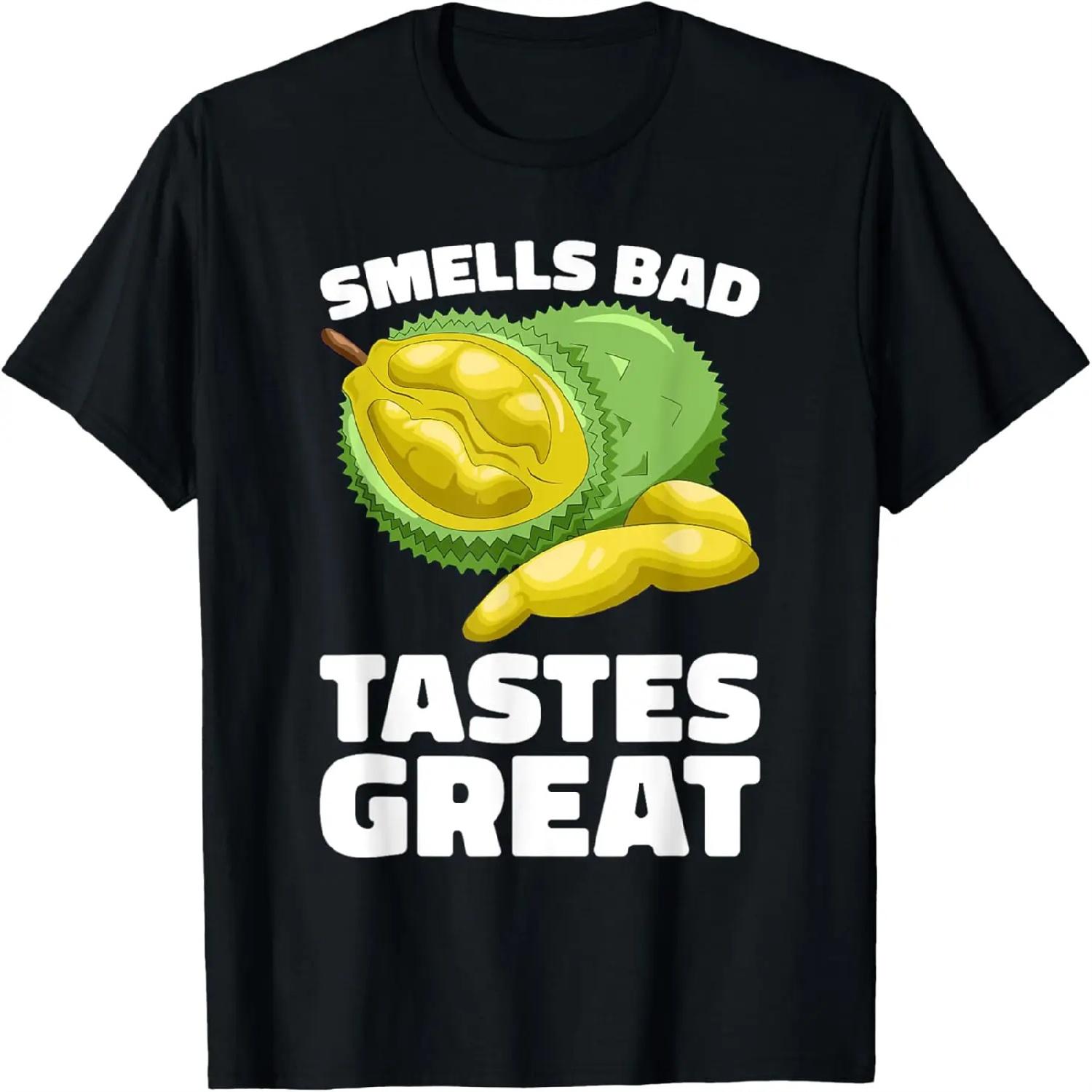 Smells Bad Tastes Great Funny Durian Lover T-Shirt XXXXXL разноцветный