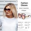 New In Sunglasses Decorative Details Geometric Sunglasses Modern Retro Design Unique Lines Fashionable Frame Sun Glasses