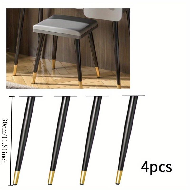 4pcs Furniture Leg Accessories Furniture Legs Metal Furniture Legs Replacement Living Room Bedroom Table Cabinet TV Stand Feet
