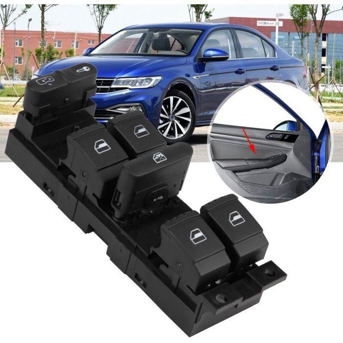 Levé Vitre Interrupteur de fenêtre principal électrique, pour Golf Jetta Bora Passat B5 Seat Leon Toledo 1999 – 2006