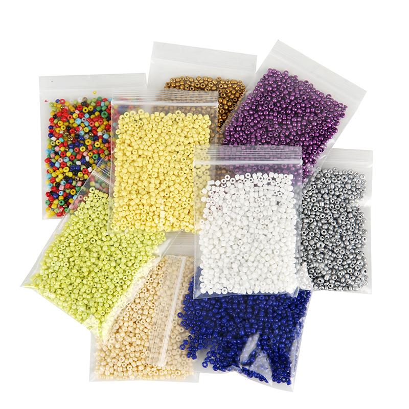 1000pcs/lot 2mmRound Glass Czech Seed Beads Loose Crystal Spacer Beads For Craft Diy Necklace Bracelet Findings Jewelry Making