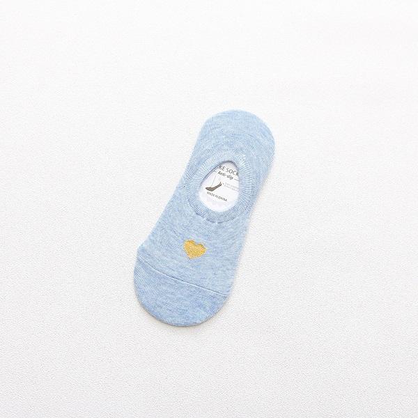 5 PairsLot Women Socks Summer New Lovely Invisible Sock Slippers No Show Socks Cute Love Print Ankle Socks Female Short Socks