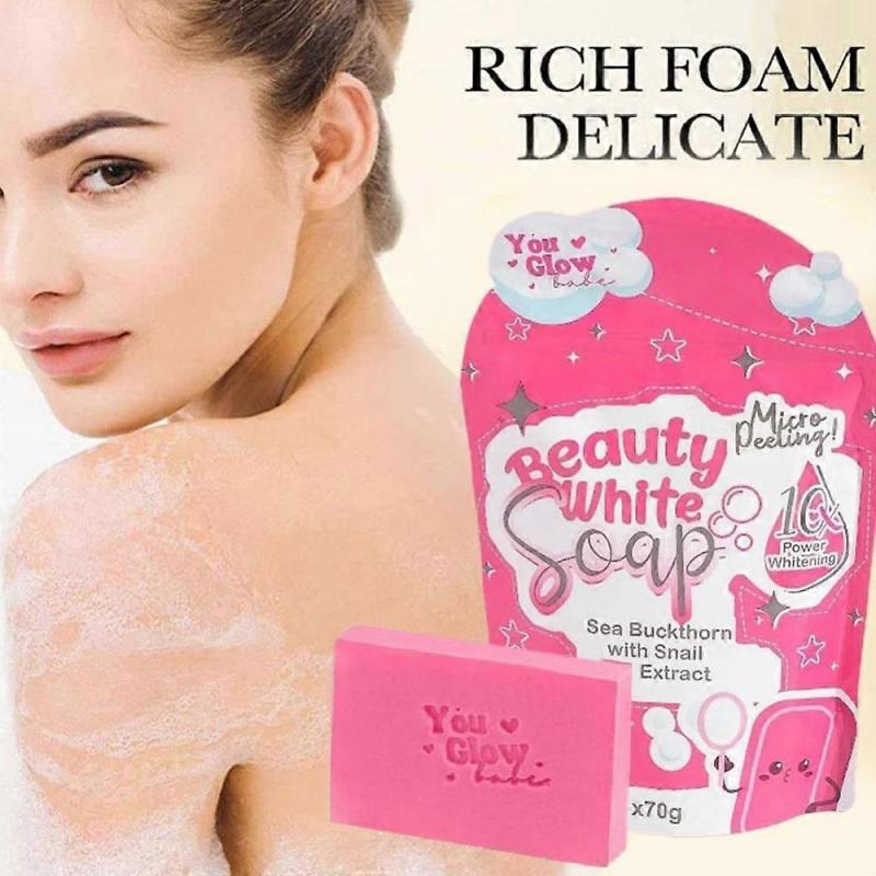 Beauty White Seife von You Glow Babe, 5 Stück x 70g