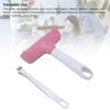 2PCS Pinkish Stamping Roller Hard Rubber Rubber Roller Printmaking Roller  Leather Crafting