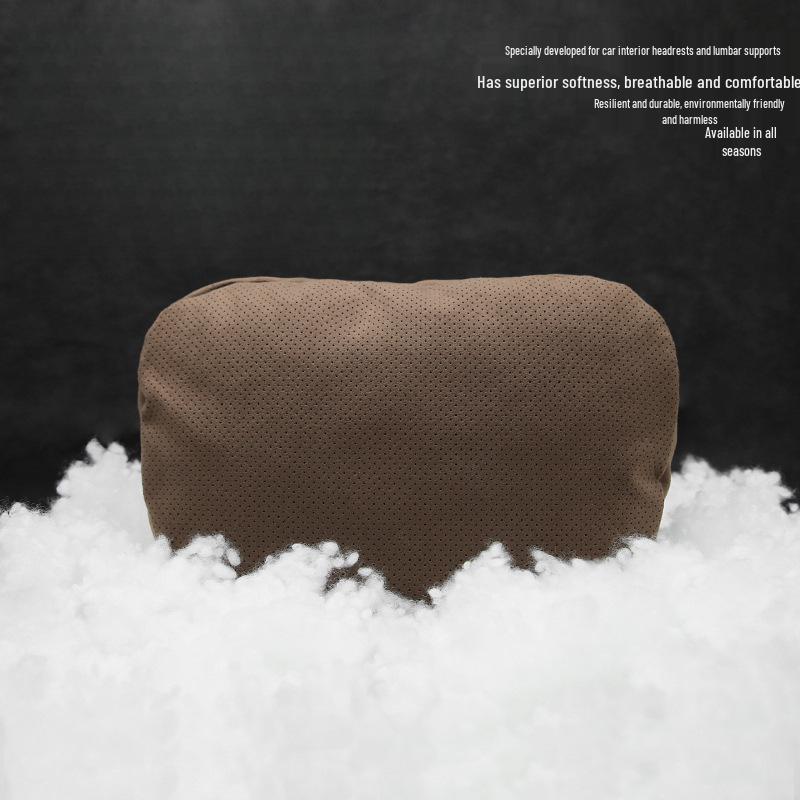 Compatible with Tesla, Mercedes-Benz S-Class, Maybach; suede, DuPont cotton neck and lumbar support pillows.