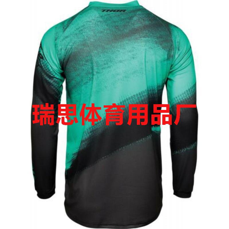 New rider suit long T downhill suit racing locomotive mountain bike T-shirt long sleeve cycling suit factory direct sales