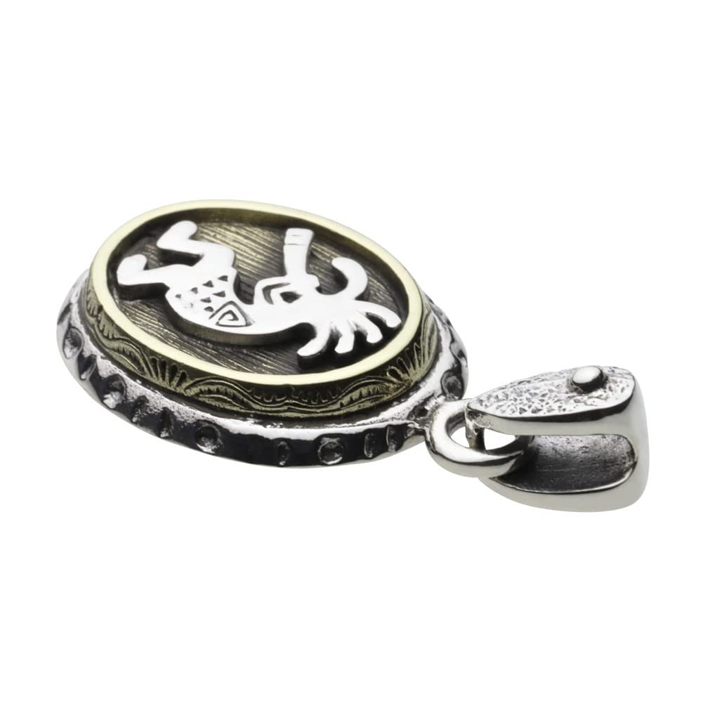 Figmart Kokopelli Medal Pendant [Silver Accessory] fp0492