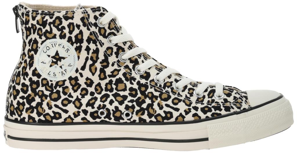 Sneakers All Star Leopard Back Zip HI White Cm [Converse] (R) 23.0
