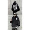Men's Oversized Graphic Hoodie Hip Hop Style Long Sleeve Pullover Sweatshirt