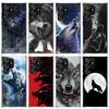 Wütendes Tier Wolf Wild Handyhülle Für Samsung Galaxy S23 S24 S25 Edge S26 Ultra S22 + S21 Plus S20 FE Hülle Silikon Druck Sie
