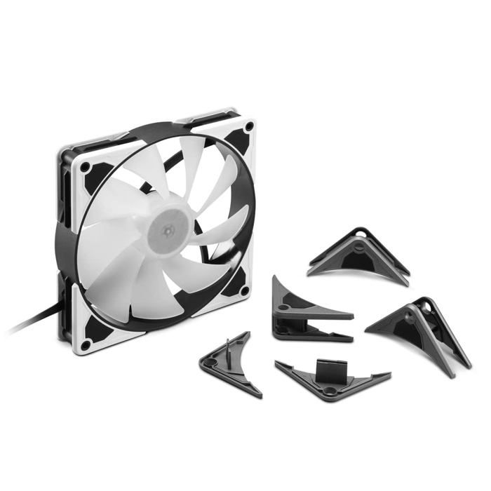 Ventilateur PC - SHARKOON - Silent Storm 140 PWM - 14 Cm - 121,9 M³/h - Multicolore
