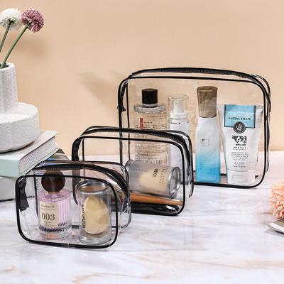 Transparent Cosmetic Storage Bag Liquid Makeup Bag for Air Travel Sealed Luggage Organizer Boarding Aircraft Storage Bag