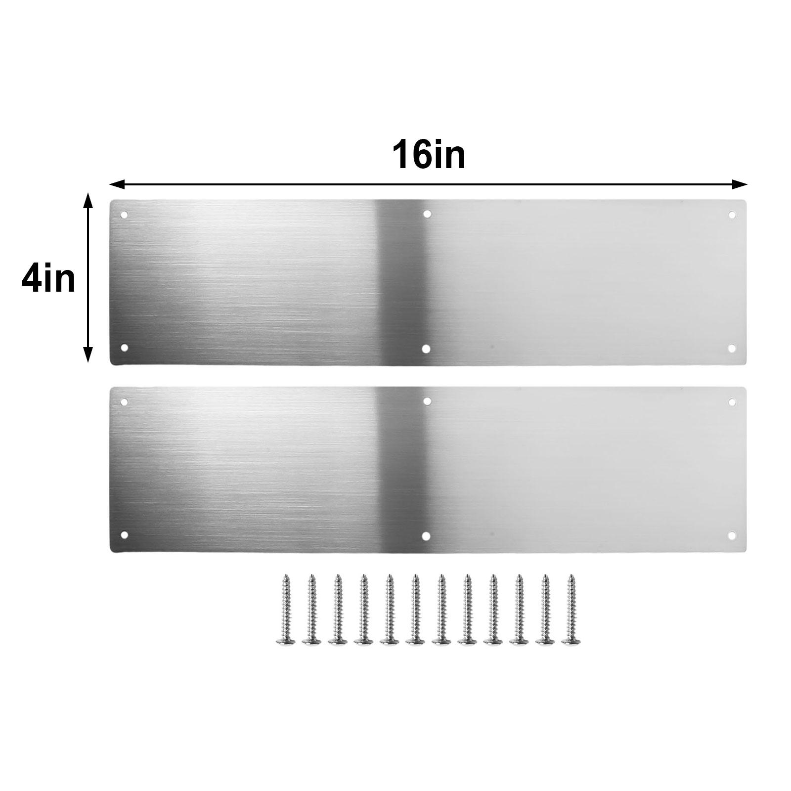 

Door Metal Kick Plate Long lasting Stainless Steel Protection Installation Suitable for Indoor and Outdoor Use China Mainland