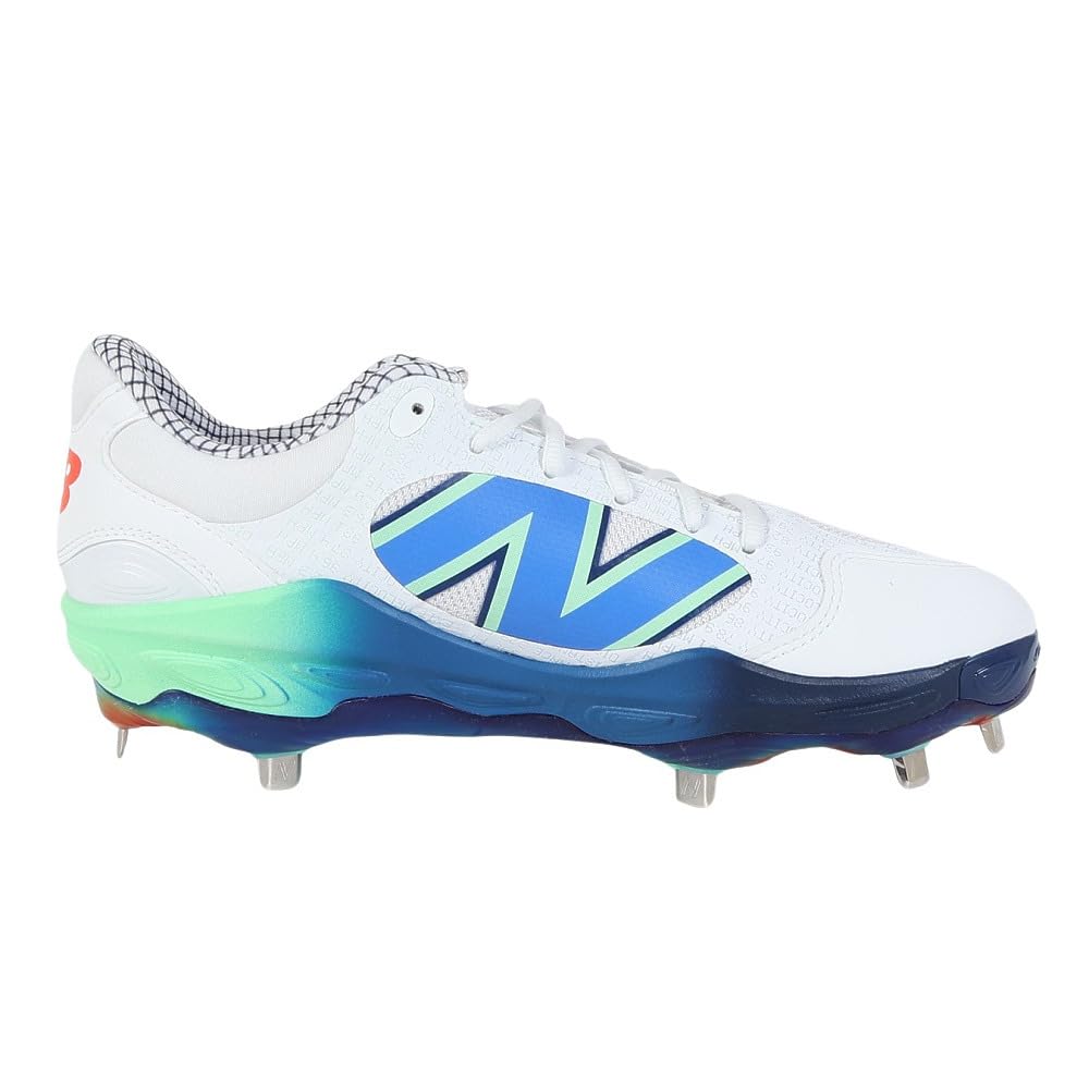New Balance 3000v7 Metall L3000IT7 2E Baseballschuhe Größe 2025 Modell (Weiß, 26.0, Herren) -